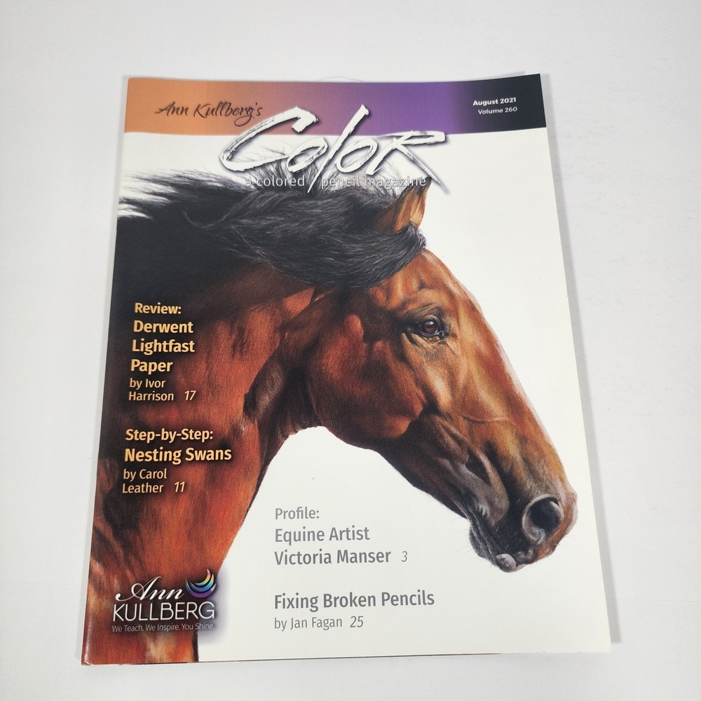 Color Magazine August 2021 By Ann Kullberg Colored Pencil Art